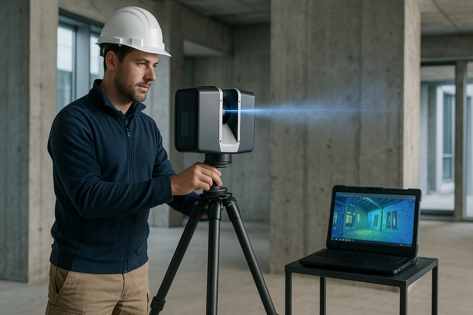 Scanner 3d batiment
